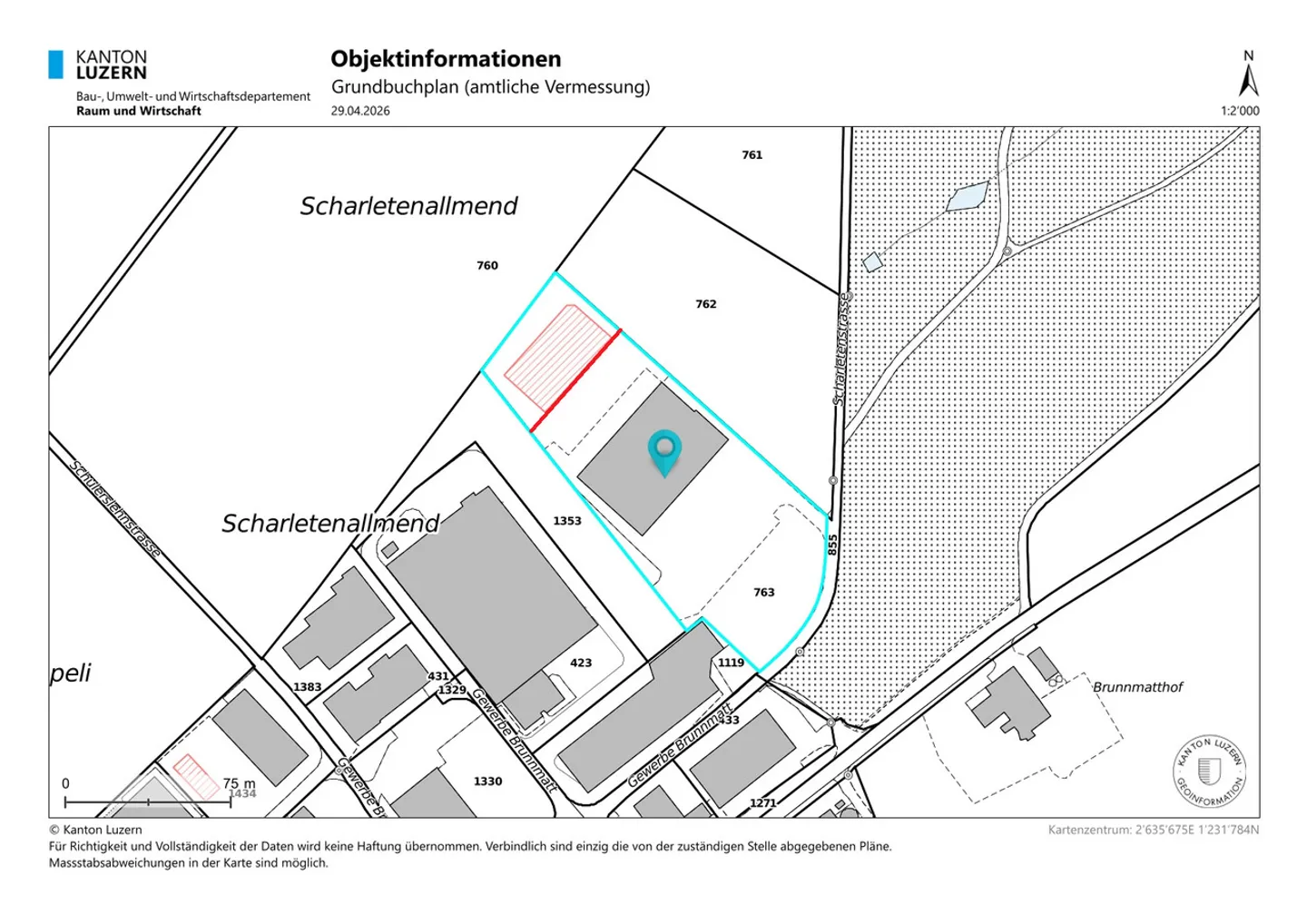 Gewerbliches Grundstück mit genehmigtem Projekt - Foto 4 von 4