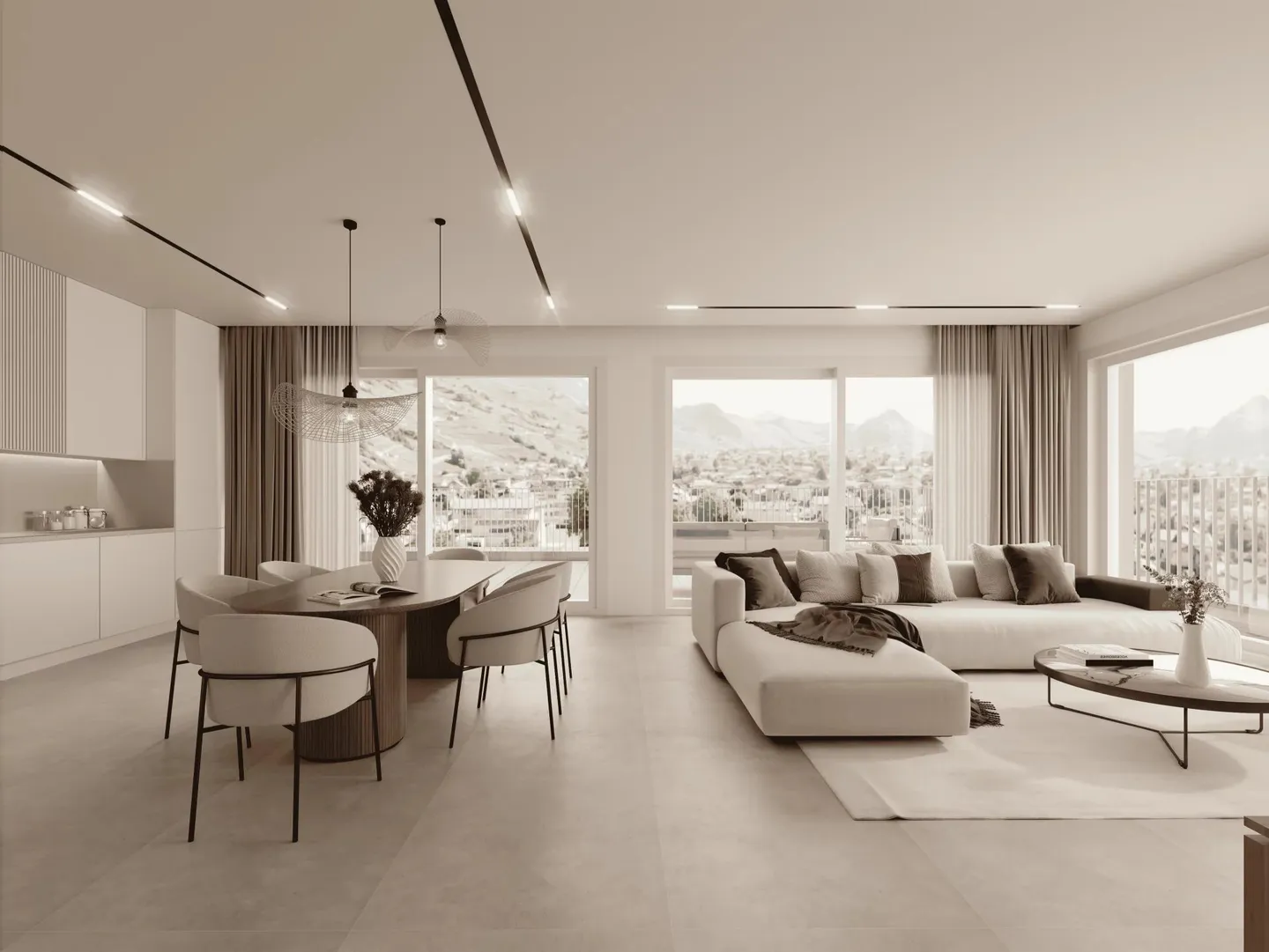 Appartamento contemporaneo, luminoso e confortevole di 3,5 locali - Foto 5 di 6