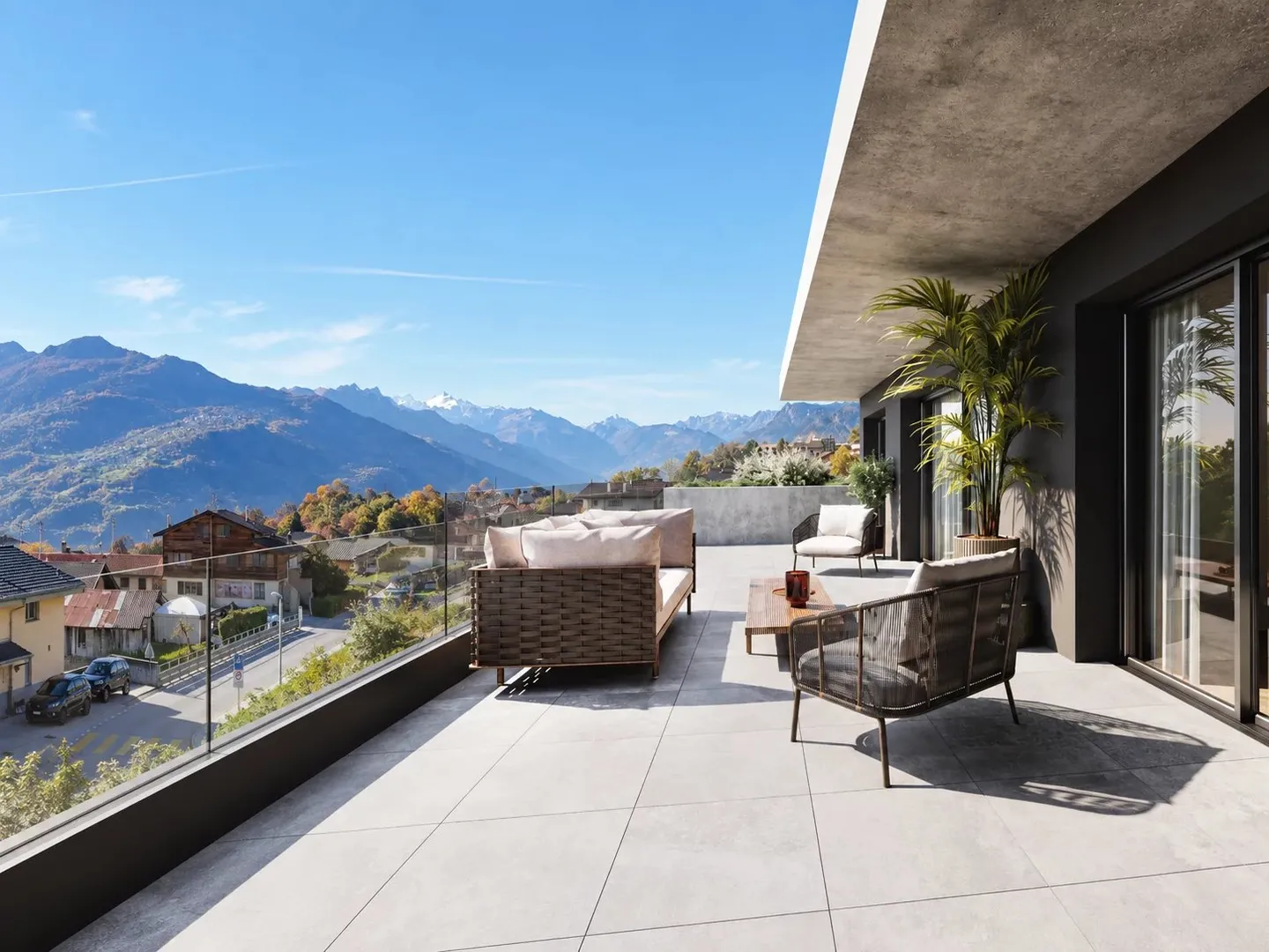 Savièse | 3.5-room apartment with terrace in the heart of St-Germain - Photo 2 of 13