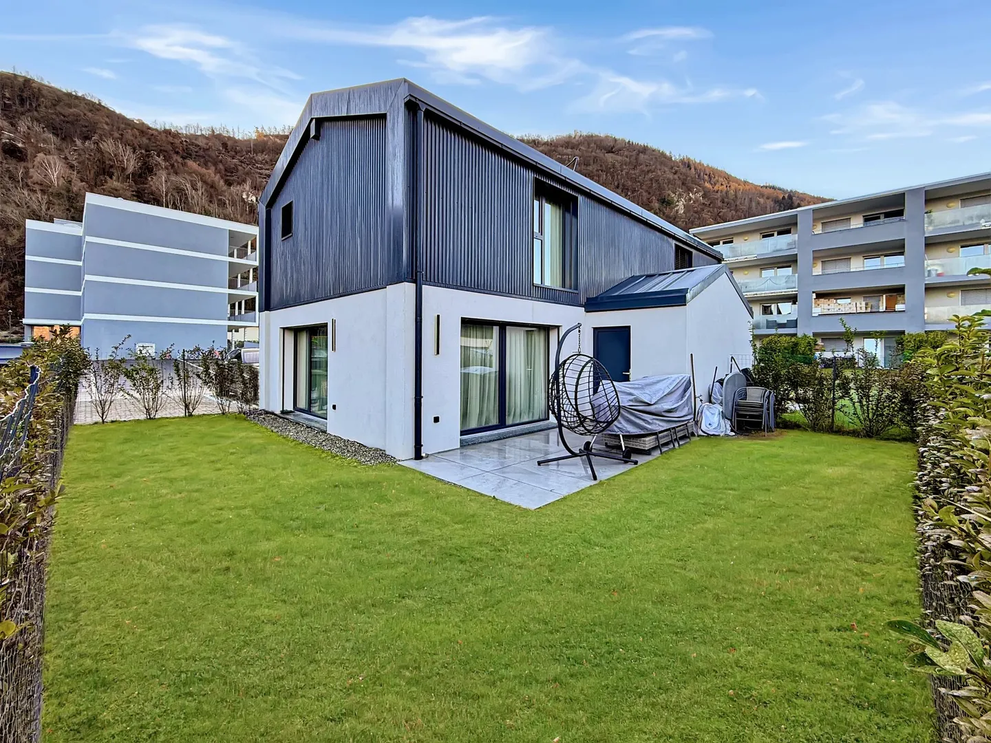 Aproz | Ökologie, Design und modernen Komfort für diese 3,5-Zimmer-Villa - Foto 3 von 12