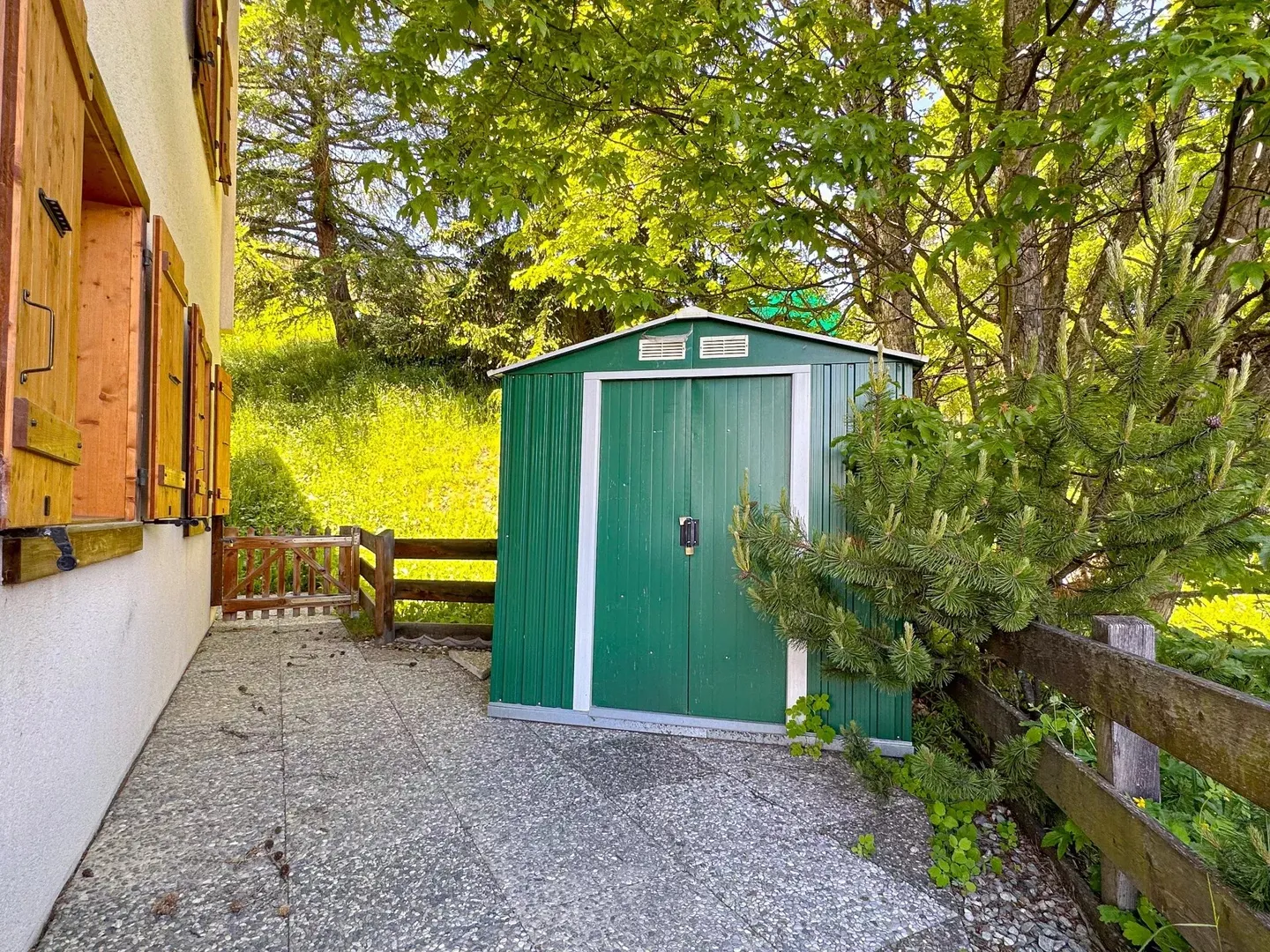 Vista mozzafiato per questo appartamento di 3,5 stanze vicino alla seggiovia delle Masses - Foto 10 di 10