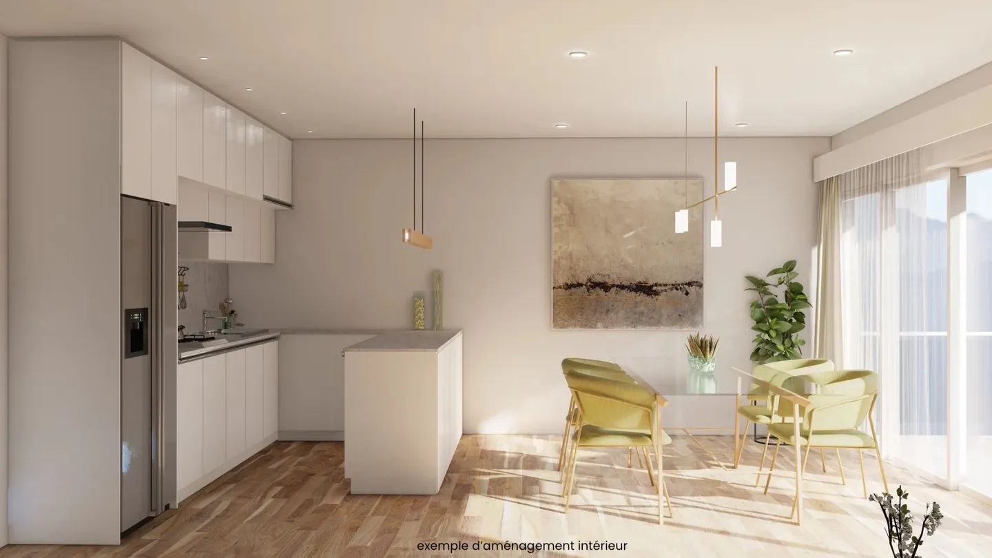 Savièse | 3.5-room apartment with terrace in the heart of St-Germain - Photo 5 of 13