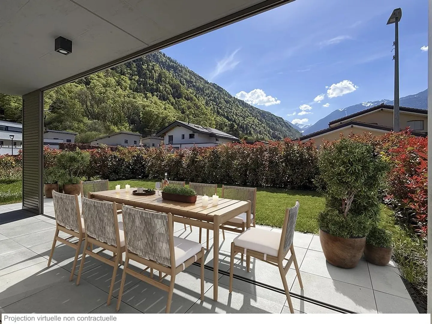 Helle 3,5-Zimmer-Wohnung in Martigny - Foto 3 von 10