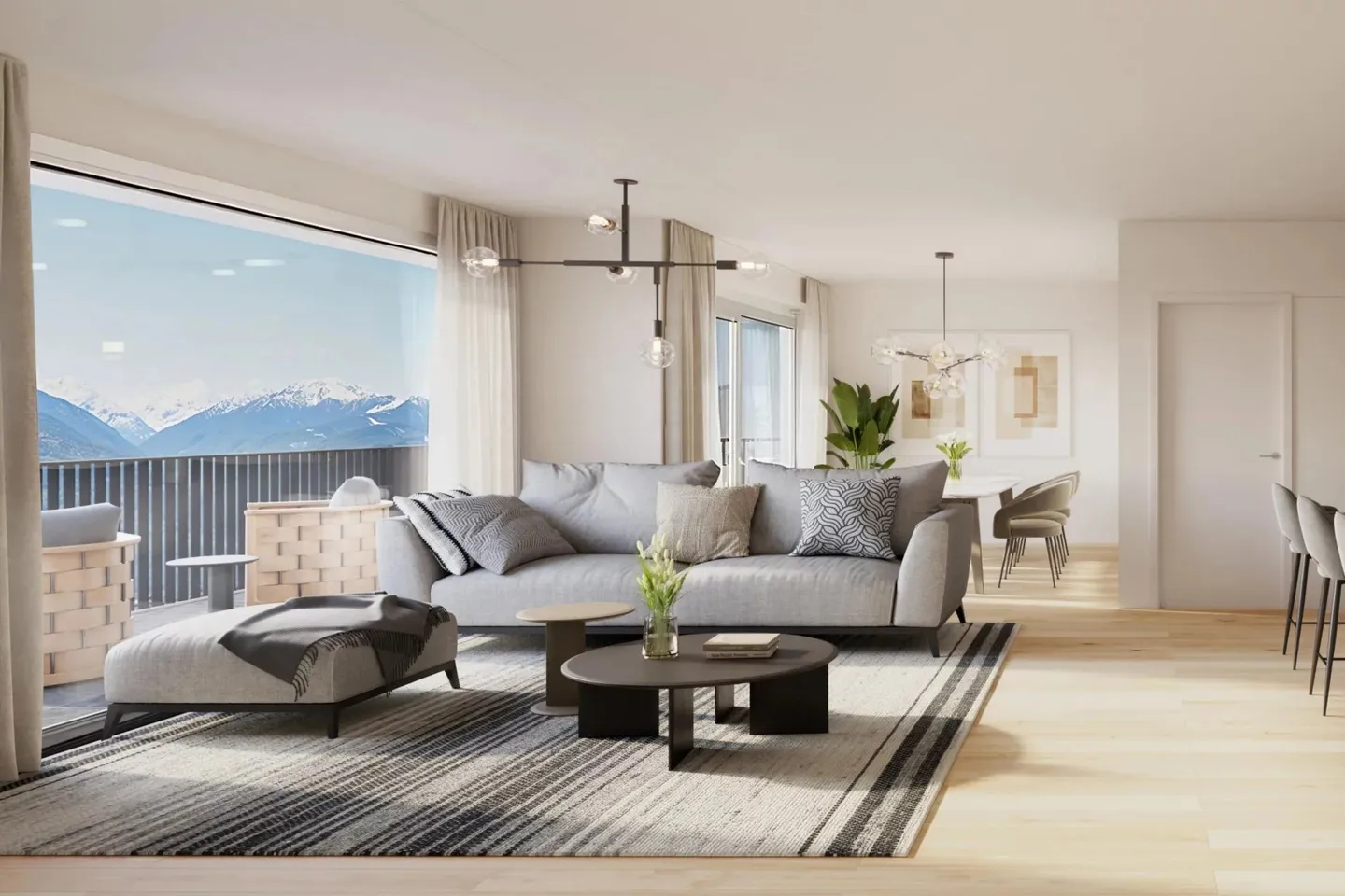 Appartement de Luxe avec Grande Terrasse - Photo 1 sur 7