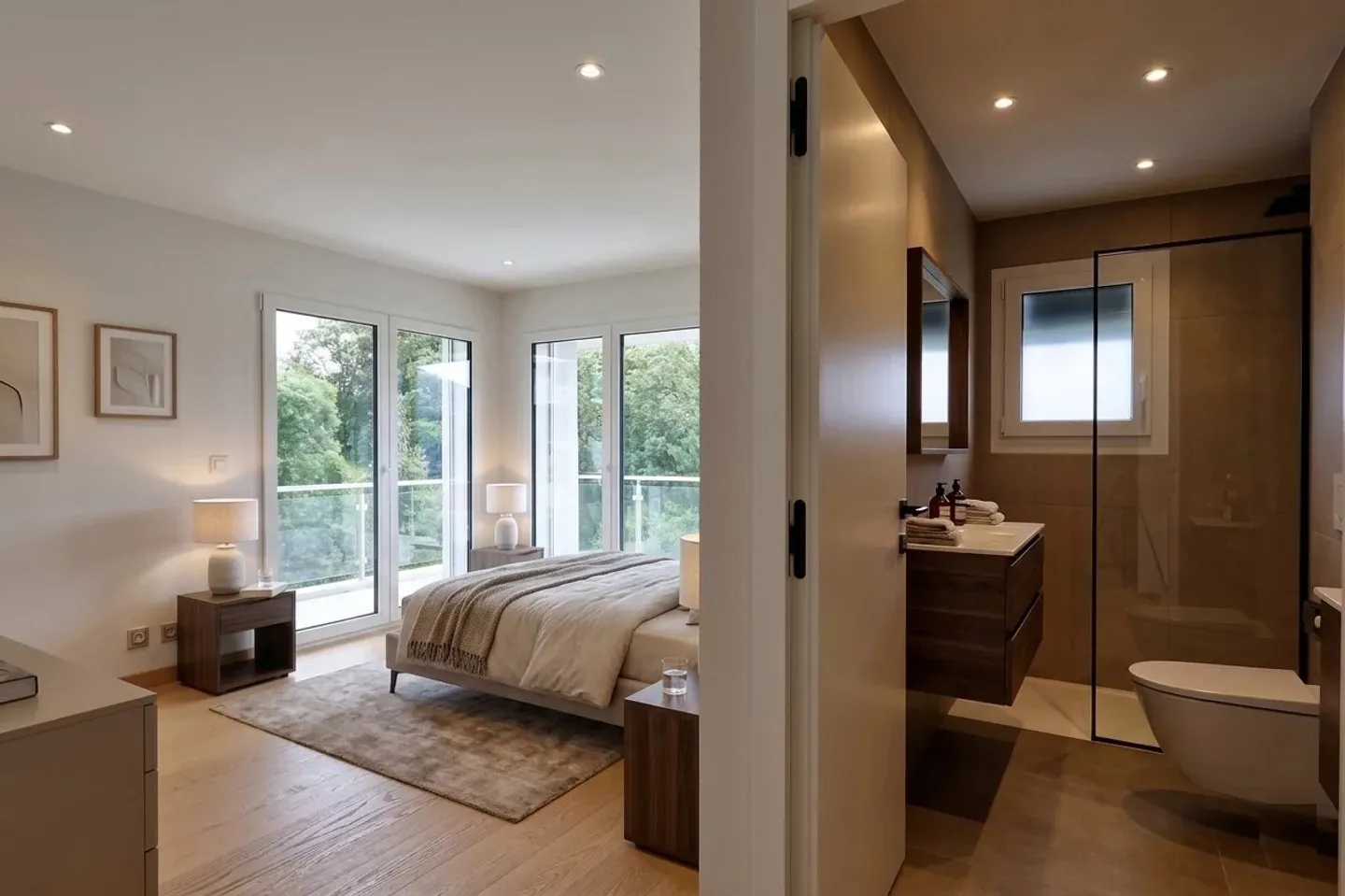 Grimisuat | Villa neuve de standing — Vue imprenable et finitions soignées - Foto 4 von 9