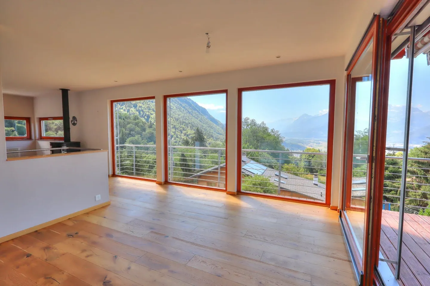Corbeyrier | Villa d'architecte avec vue panoramique - Foto 2 von 13