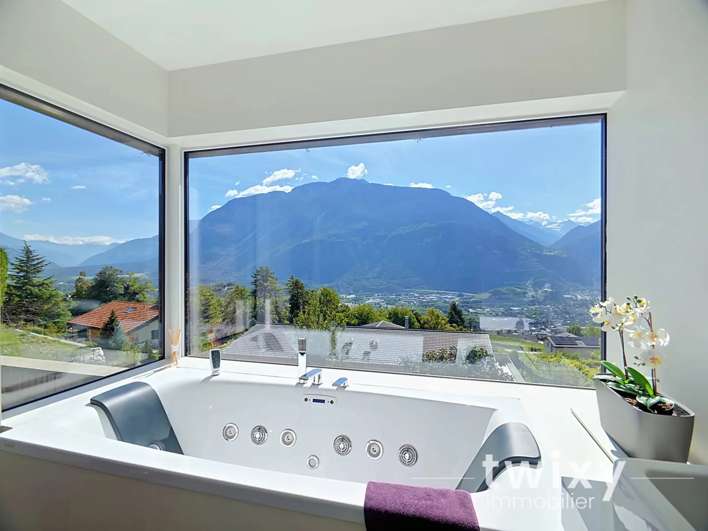 Venthône | Prächtige moderne Villa mit Pool und Wellnessbereich - Foto 8 von 13