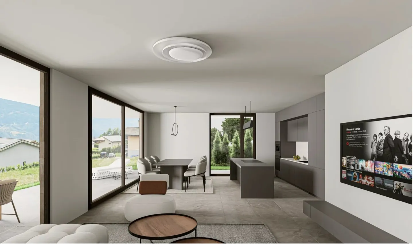 Grand appartement de 4.5 pièces - Photo 4 sur 7