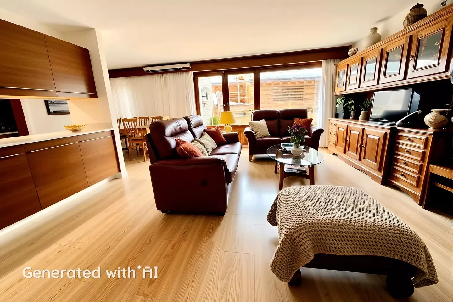 Crans, wunderschöne 4,5-Zimmer-Wohnung - Foto 1 von 8
