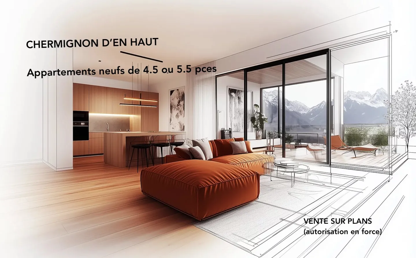 Grand appartement de 4.5 pièces - Photo 5 sur 7