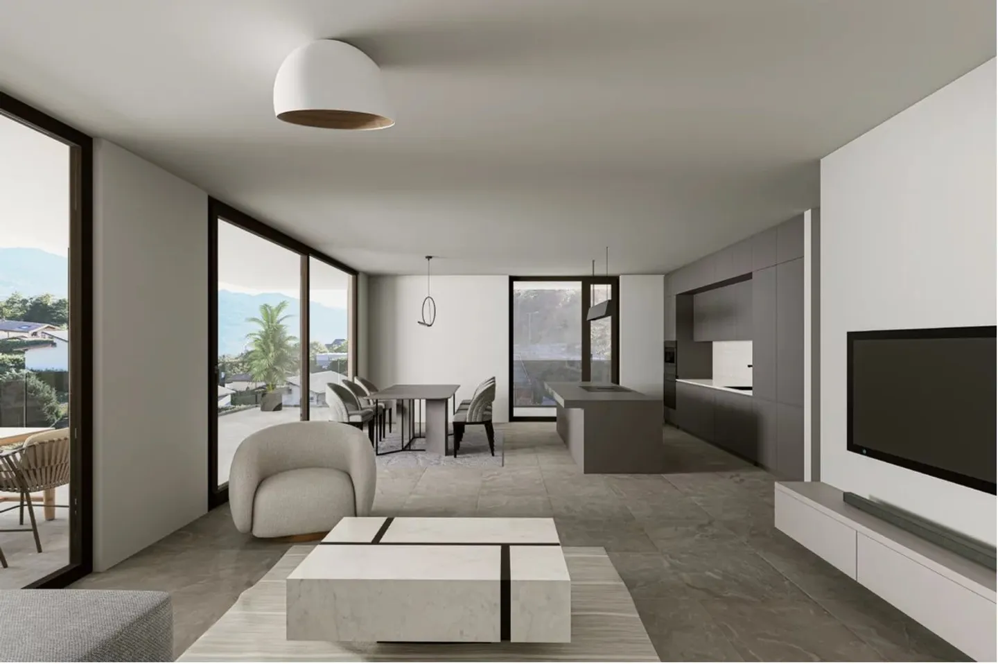 Grand appartement de 4.5 pièces - Photo 3 sur 7