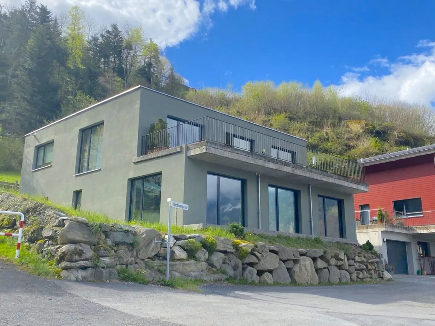Designer House with Lake View and Alpine Panorama - Photo 1 of 11
