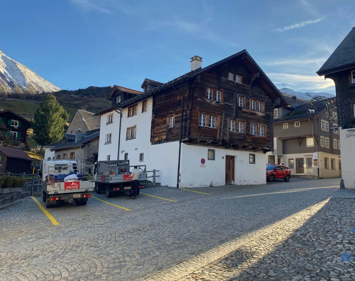 5.5-Zi.-Wohnung zu vermieten in Hospental Dorfkern - Foto 1 von 9