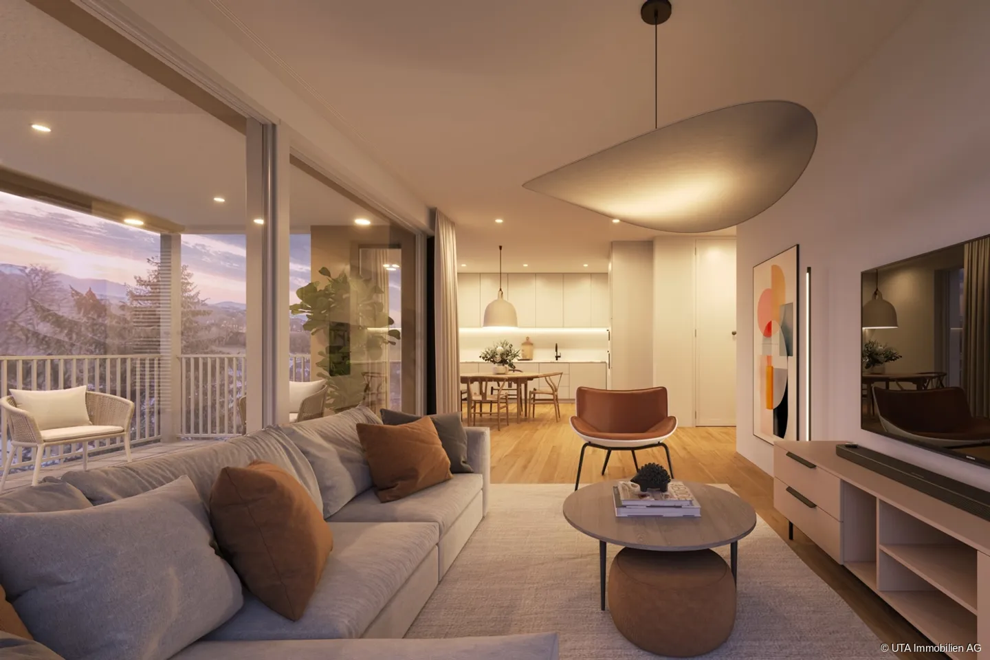 BAUSTART ERFOLGT ! letzte moderne 3.5-Zimmer-Neubauwohnung mit Gartena - Foto 2 von 3