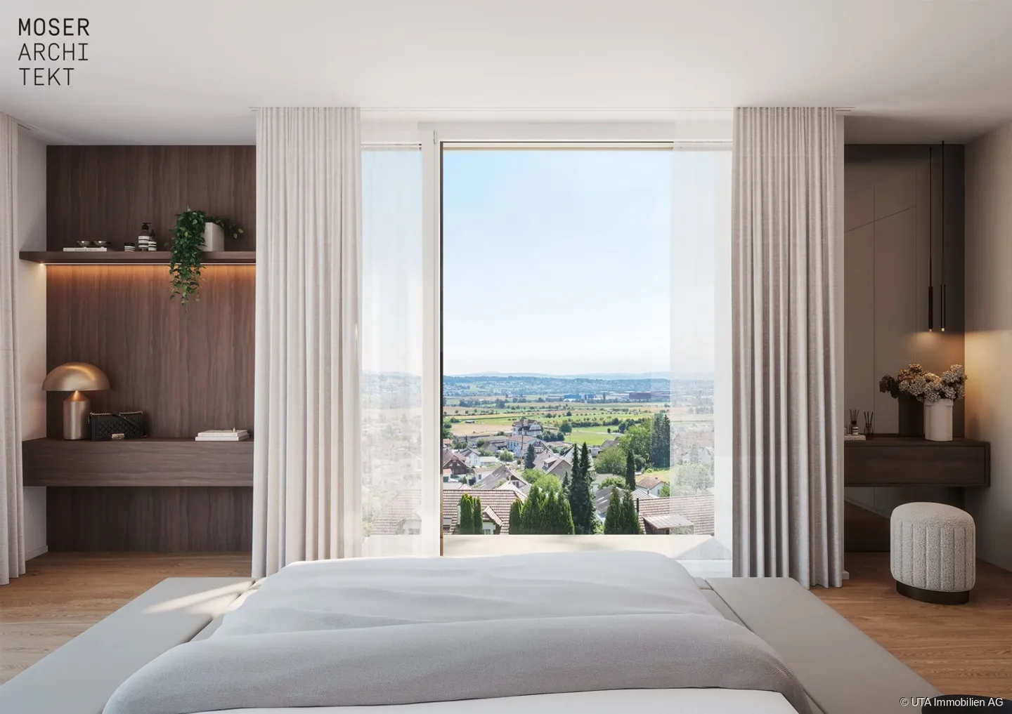 Penthouse moderne avec vue sur les Alpes - Photo 4 sur 11