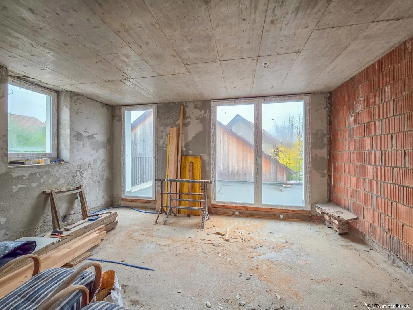 Ausbau nach Wunsch - zwei Rohbauwohnungen warten auf Ihre Ideen - Foto 5 di 12