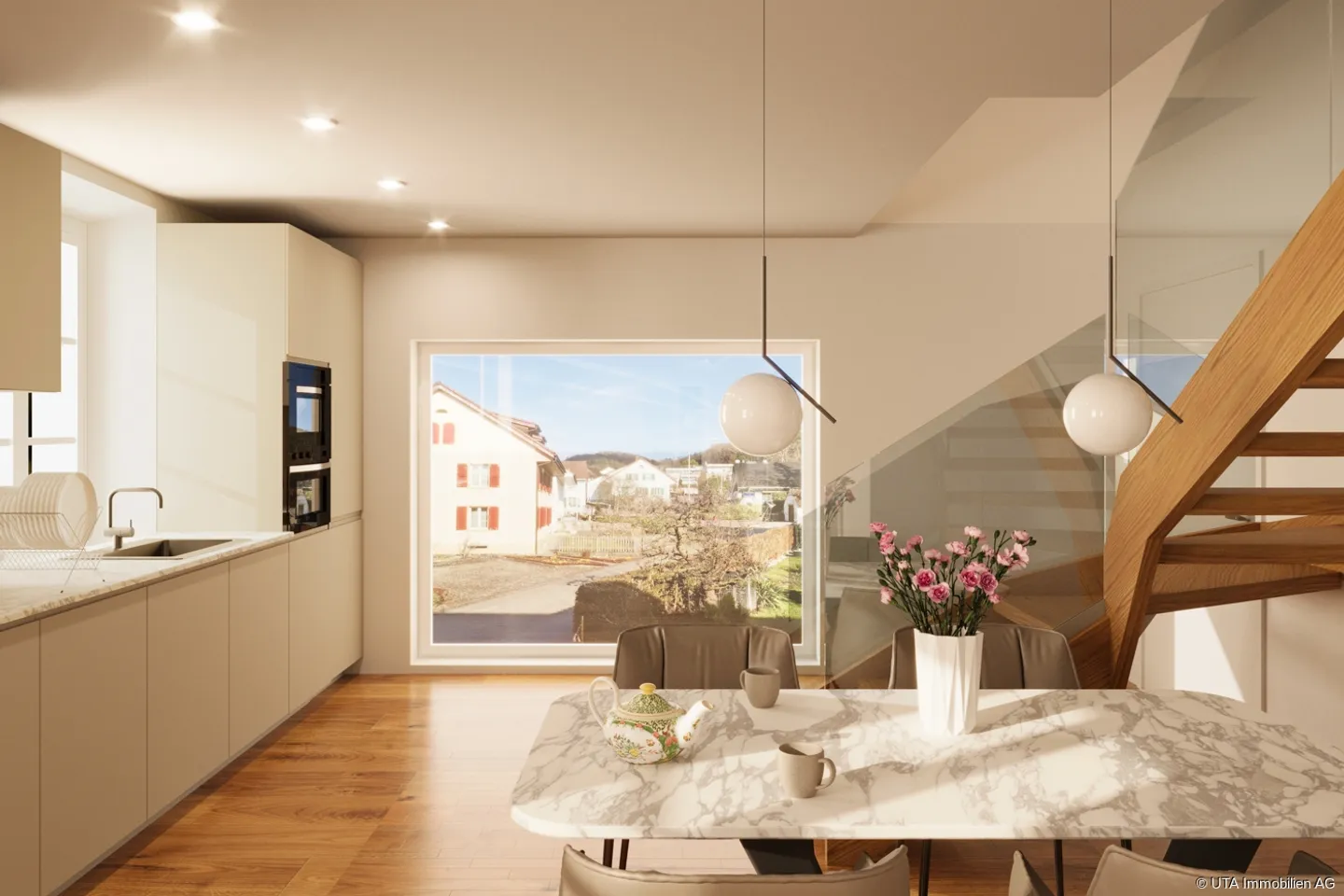 Pintenwirtschaft - neue 3.5-Zimmer-Maisonettewohnung in geschichtsträc - Foto 2 von 6