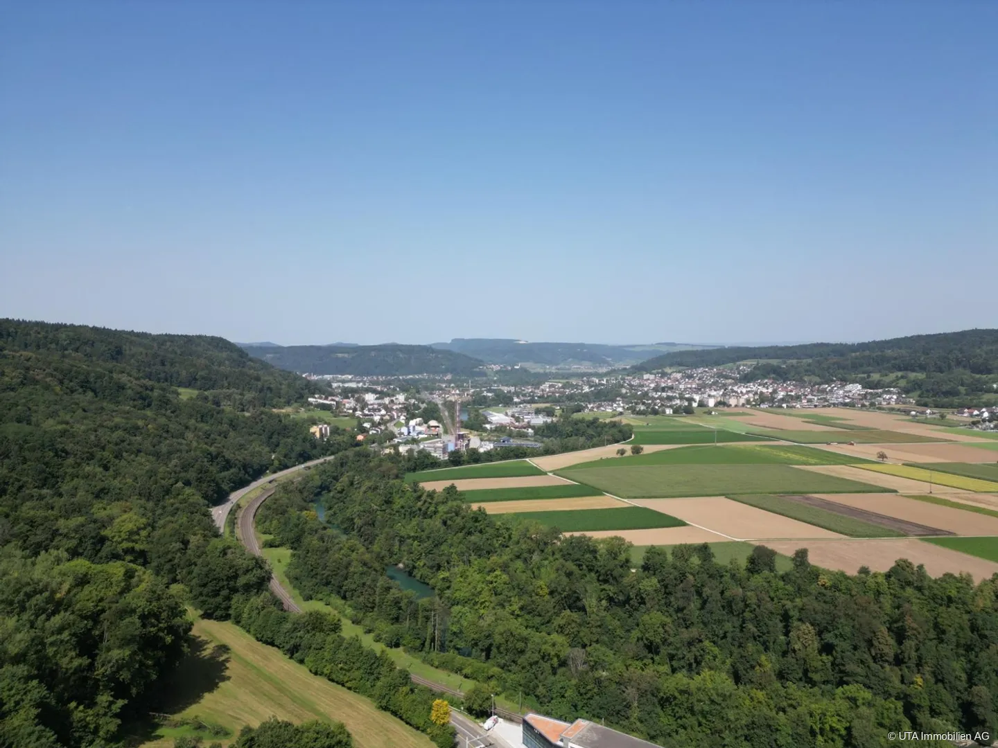 Vivere in città alla periferia di Baden con vista sulla natura - Foto 12 di 13