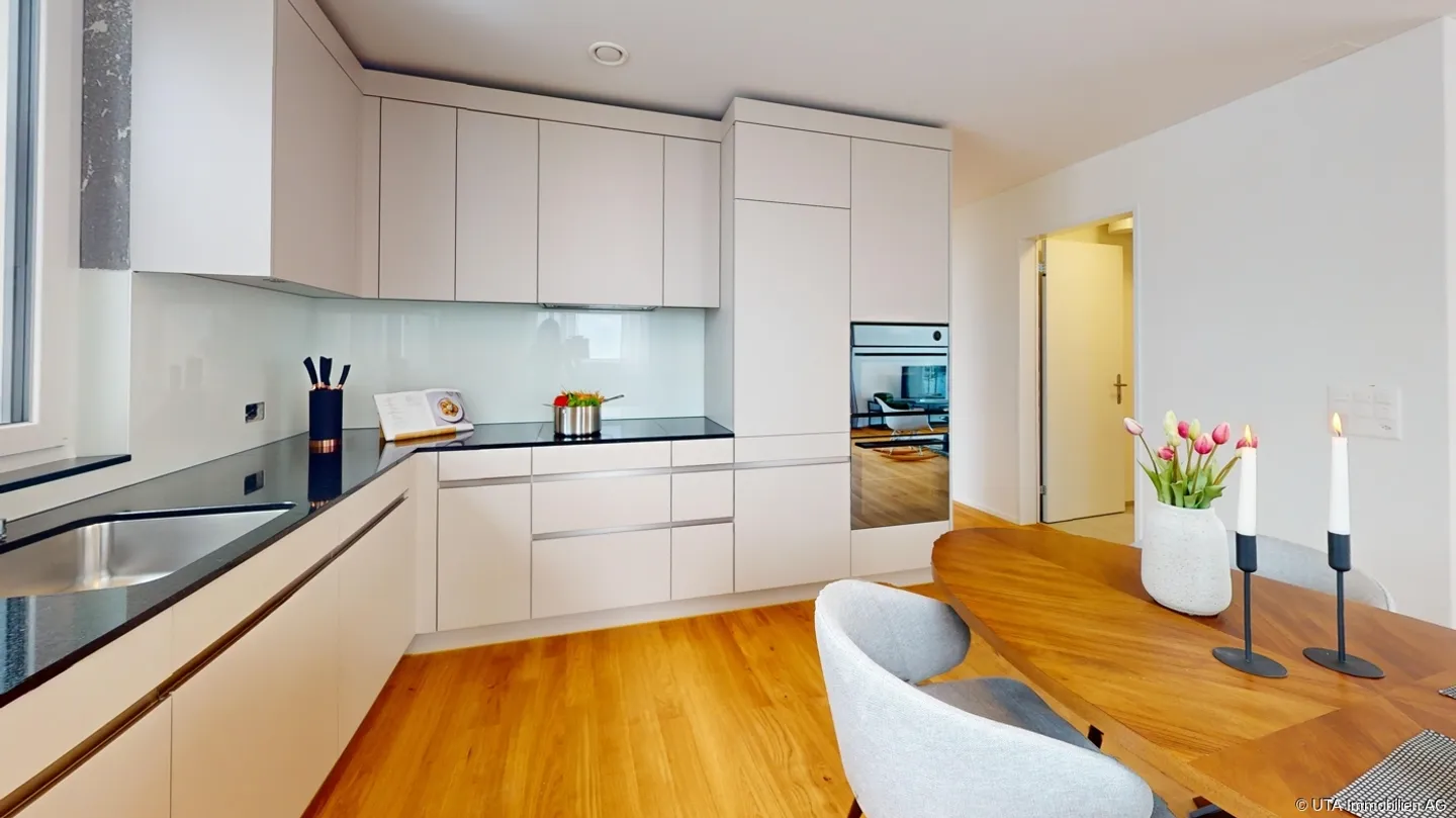 Modernes Attikawohnung in Bad Zurzach - Foto 3 von 9