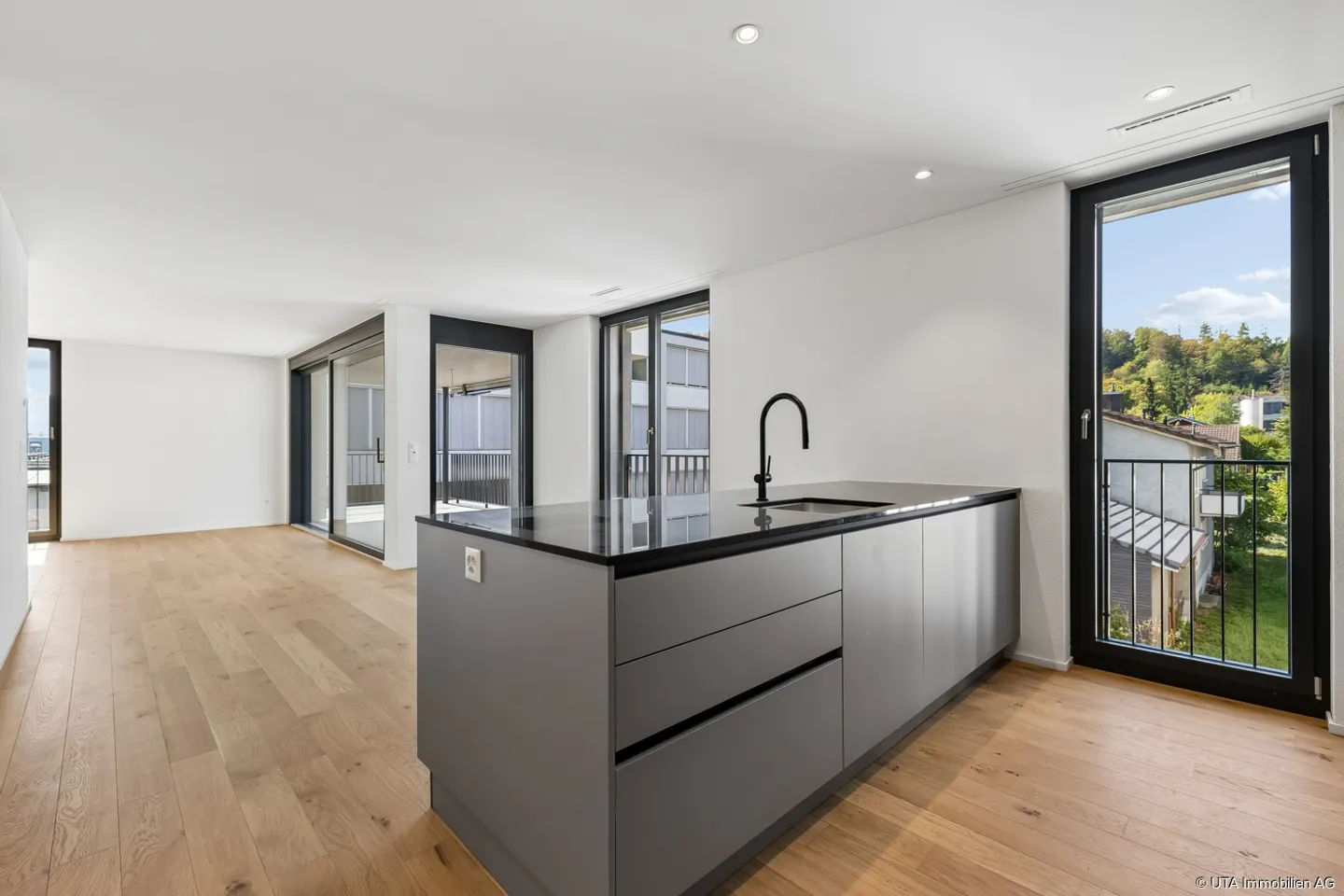 Hochwertige 4-Zimmer-Neubauwohnung mit grosser Terrasse - Photo 1 sur 13