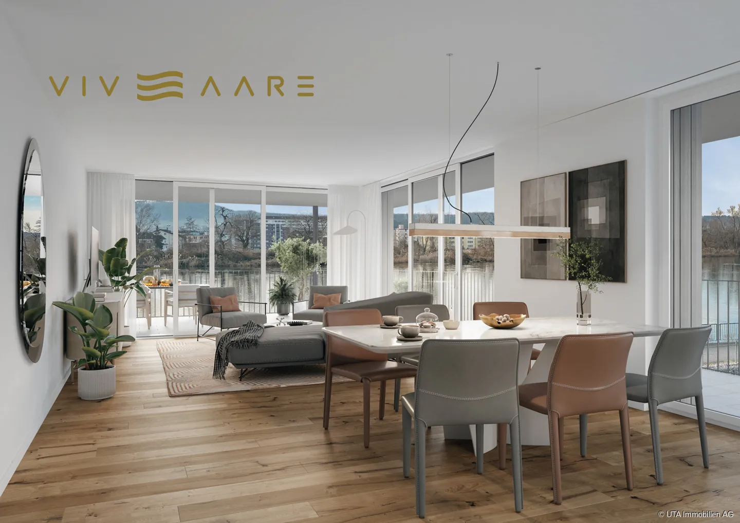 Appartamenti di 4 stanze - vivere direttamente sull'Aare - Foto 1 di 7