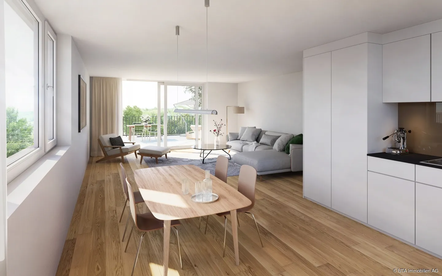 Attraktive 2.5- Zimmer-Neubau-Attikawohnungen an ruhiger und zentraler - Foto 2 von 4