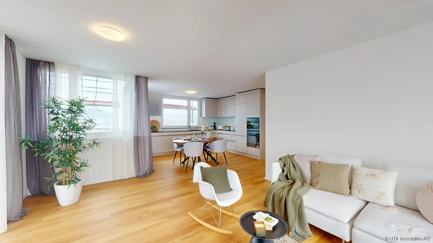 Modernes Attikawohnung in Bad Zurzach - Foto 5 von 9