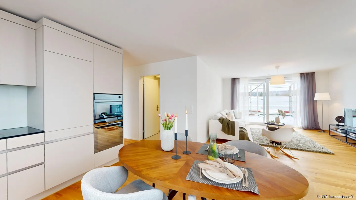 Modernes Attikawohnung in Bad Zurzach - Foto 4 von 9