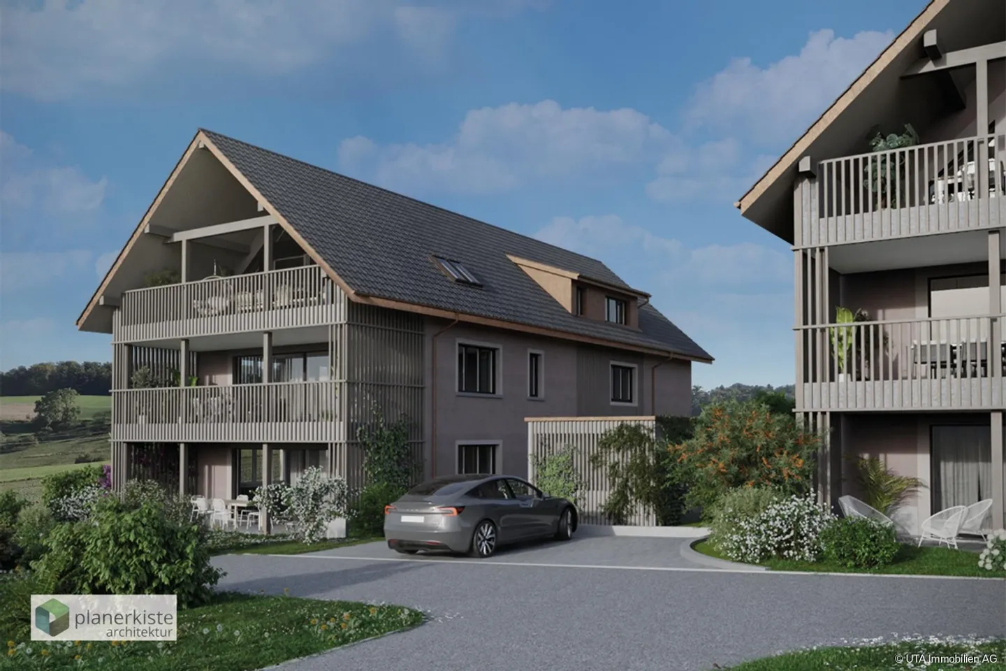 Attractive New Apartments in the Green - Photo 2 of 6