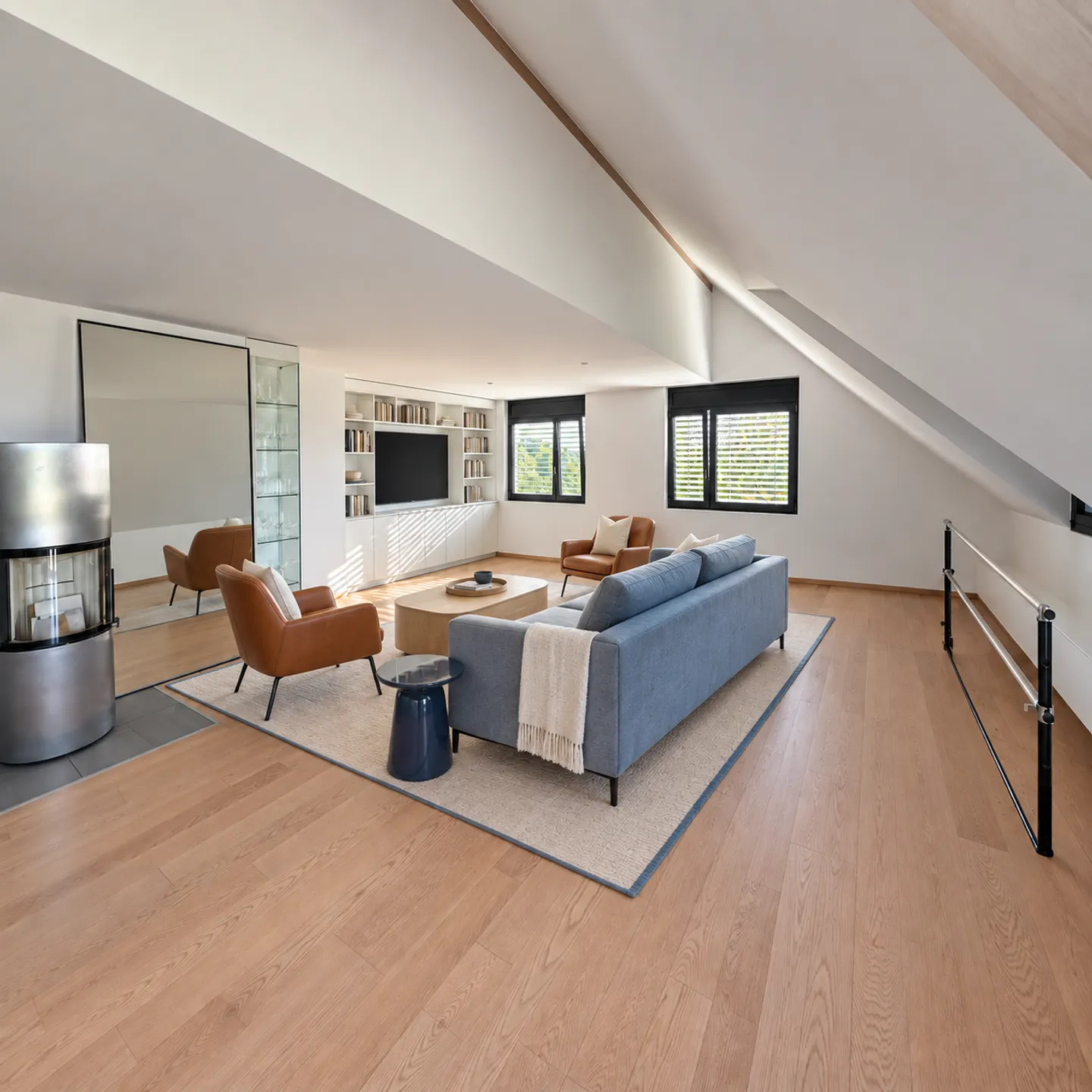 In affitto - Magnifico appartamento di 6,5 locali con terrazza e vista libera - Foto 3 di 7