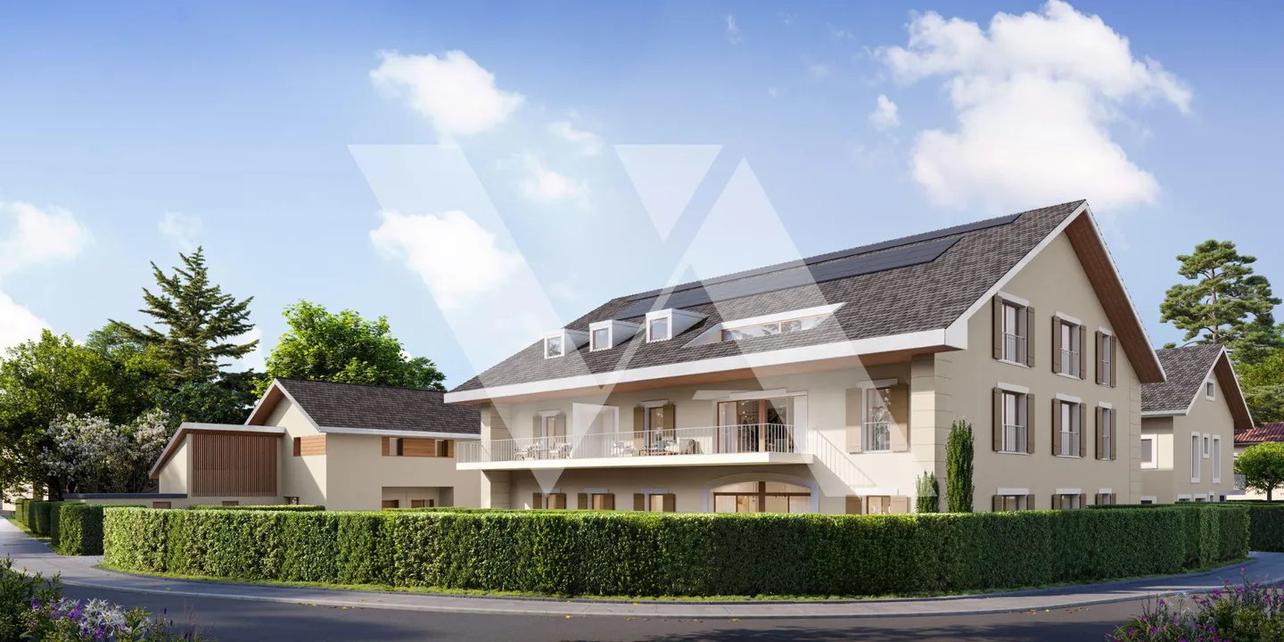 A vendre en construction - Appartement de 4.5 pièces avec terrasse et jardin - Photo 1 of 5