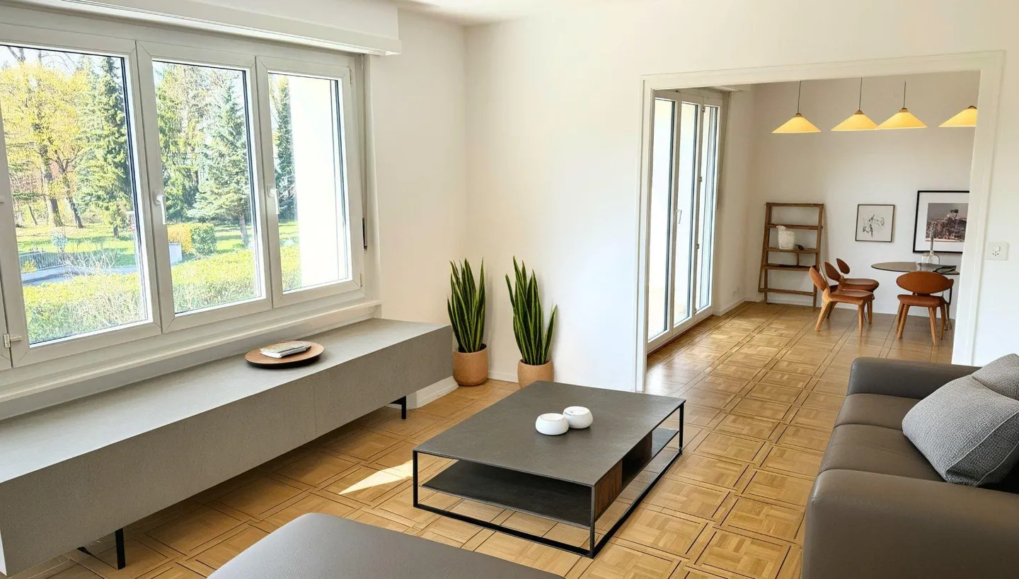 Zu vermieten - 6-Zimmer-Wohnung im Herzen von Nyon - Foto 1 von 6