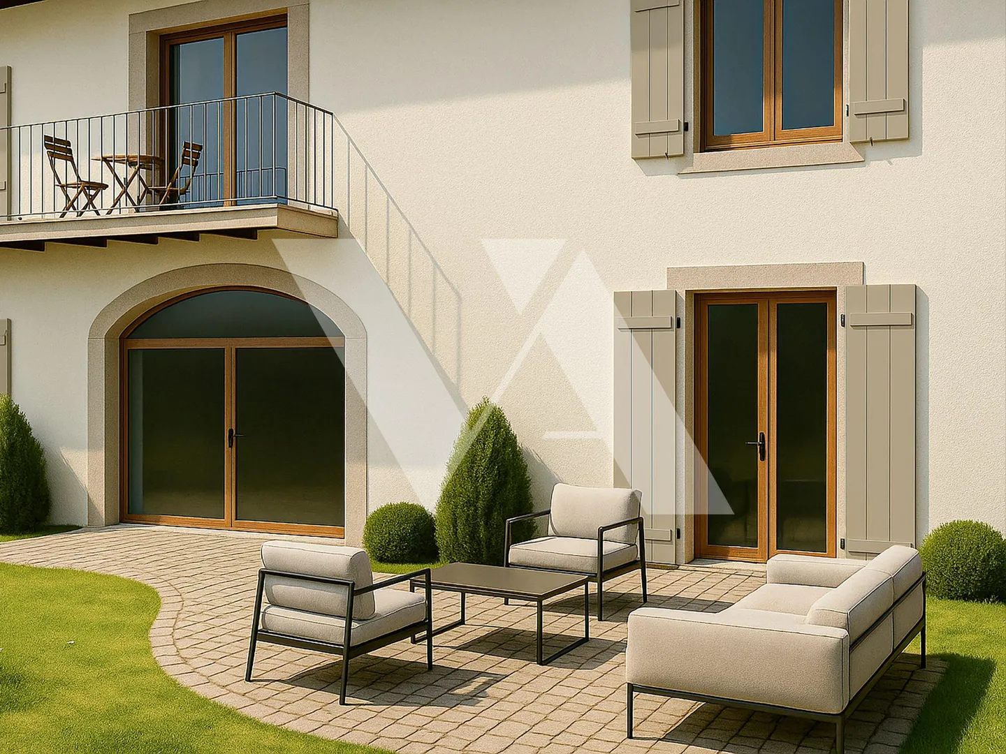 A vendre en construction - Appartement de 4.5 pièces avec terrasse et jardin - Photo 2 of 5