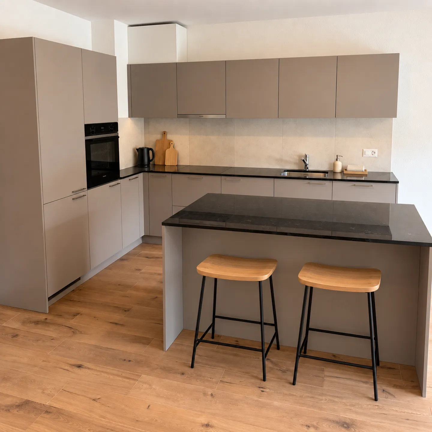Zu vermieten - Neue 2,5-Zimmer-Wohnung mit großem Balkon in Duillier - Foto 3 von 6