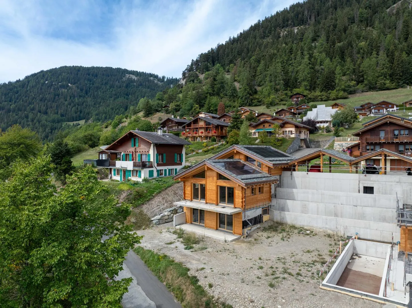 Super duplex di 4,5 stanze in costruzione a Levron - Foto 2 di 13