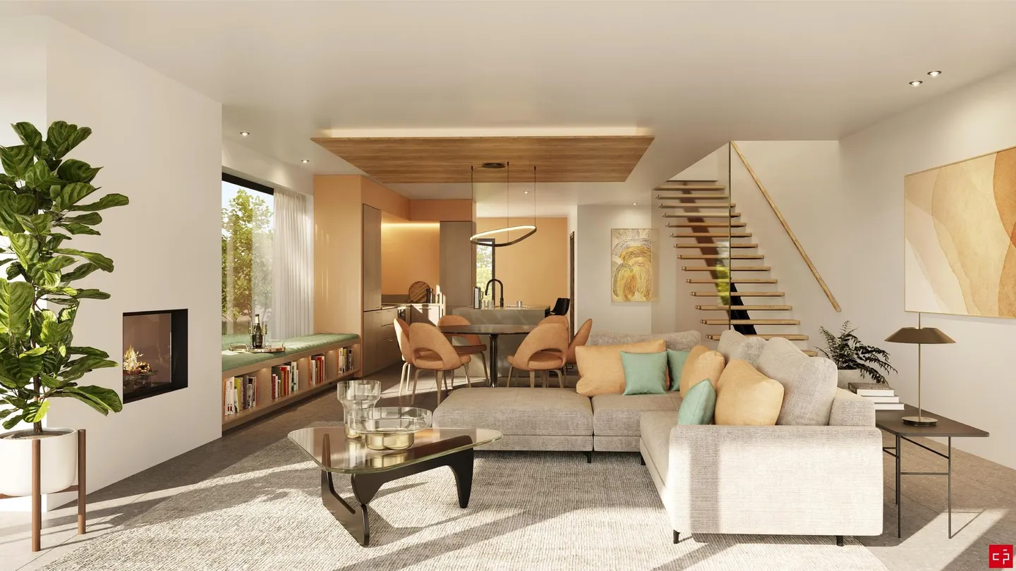 Magnifica villa a schiera da costruire di 4,5 stanze a Vollèges - Foto 2 di 8