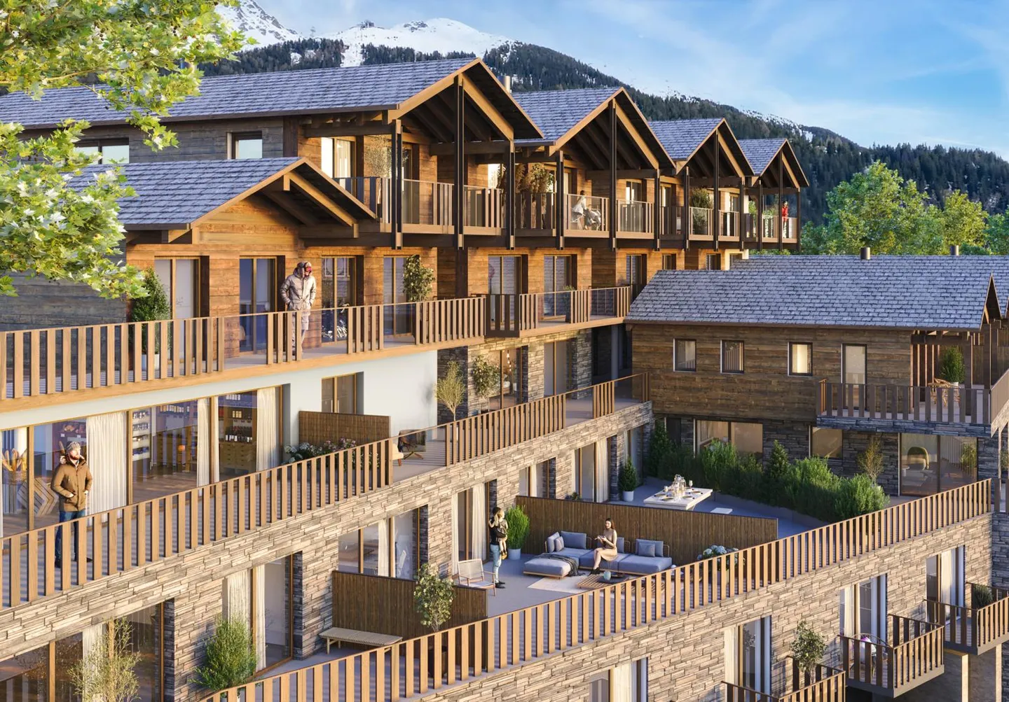 A Verbier-Village, residenza principale di 3.5 stanze in costruzione - Foto 9 di 9