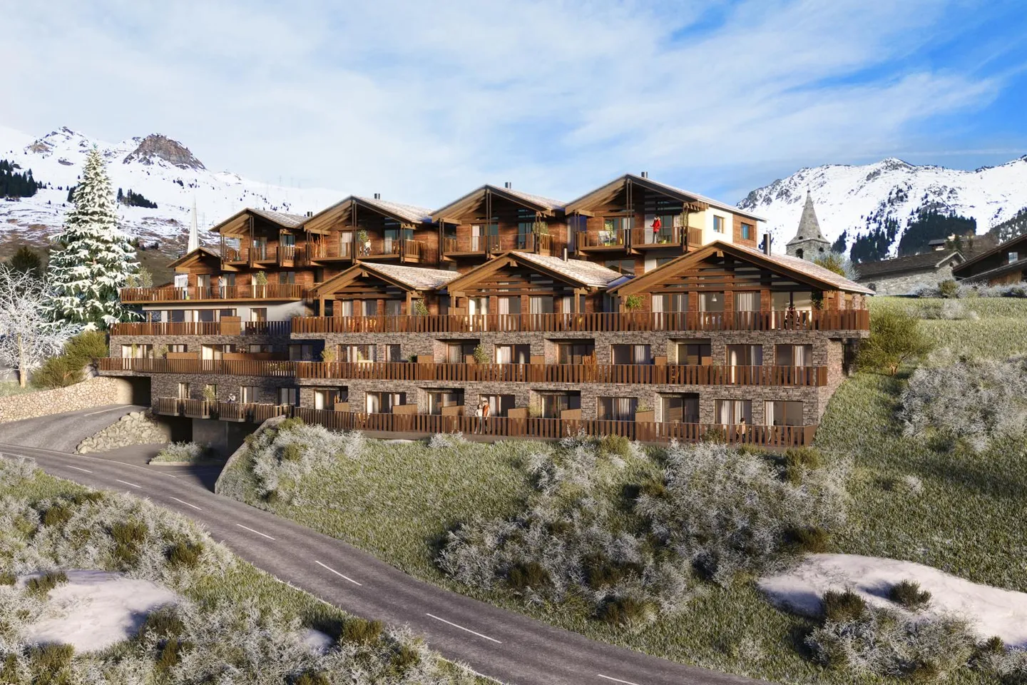 A Verbier-Village, residenza principale di 3.5 stanze in costruzione - Foto 4 di 9
