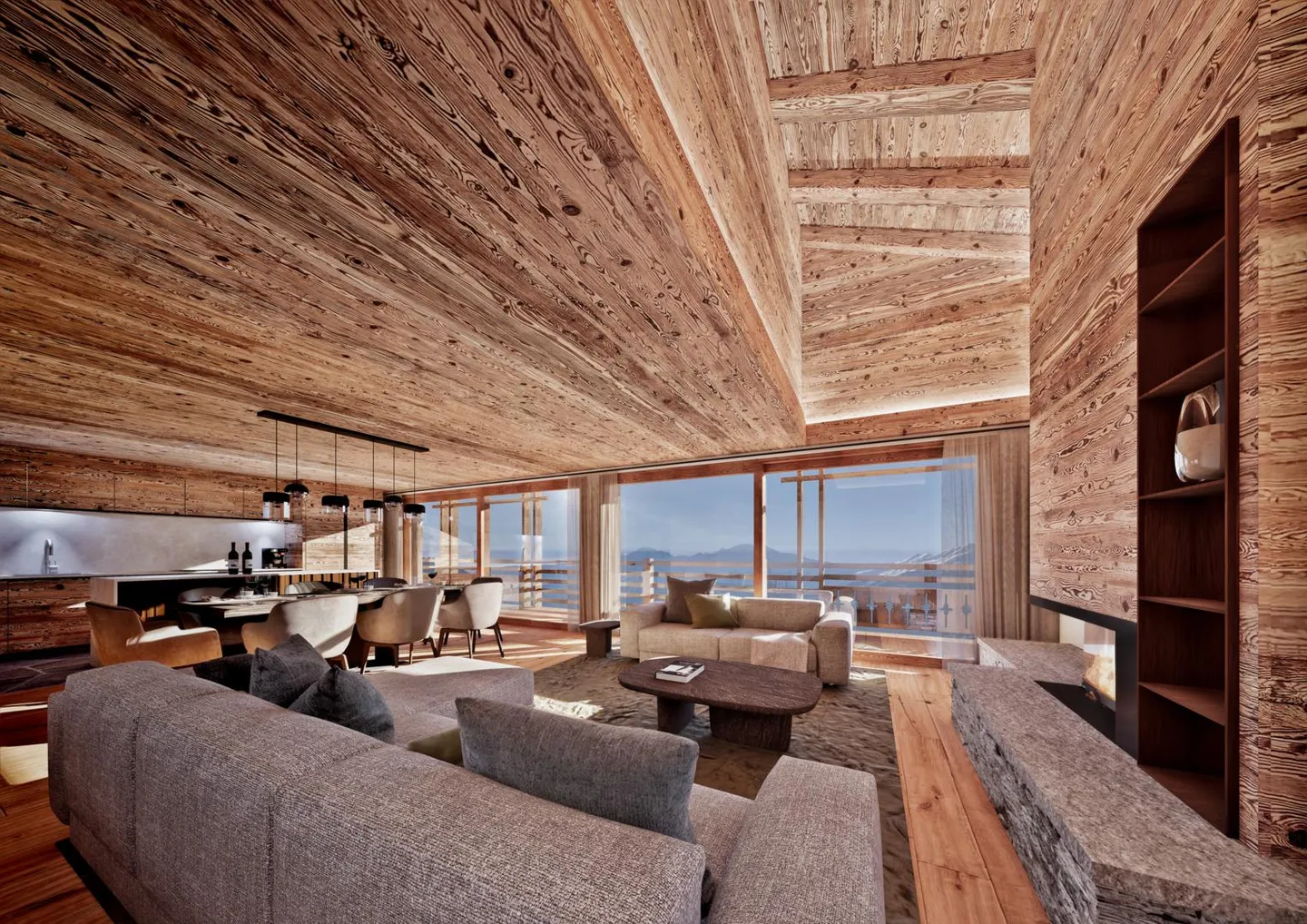 Nuovo! Magnifico appartamento di 4.5 stanze al 1° piano da costruire a Verbier - Foto 2 di 4