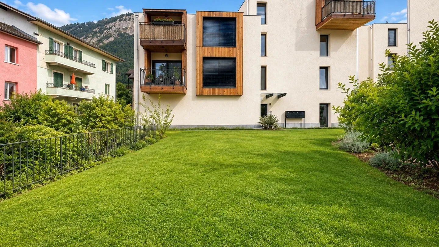 Magnifique appartement de 1,5 pièces en plein centre du village de Bramois - Foto 10 von 13