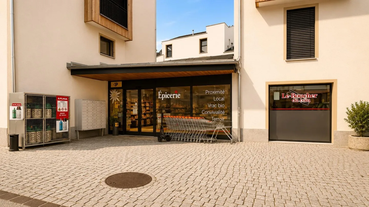 Magnifique appartement de 1,5 pièces en plein centre du village de Bramois - Foto 12 von 13