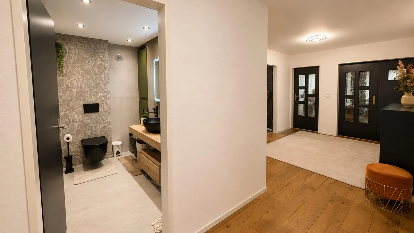 Zu vermieten in Turtmann - Herrliche 5.5-Zimmer-Wohnung von 160 m² - Foto 5 von 13