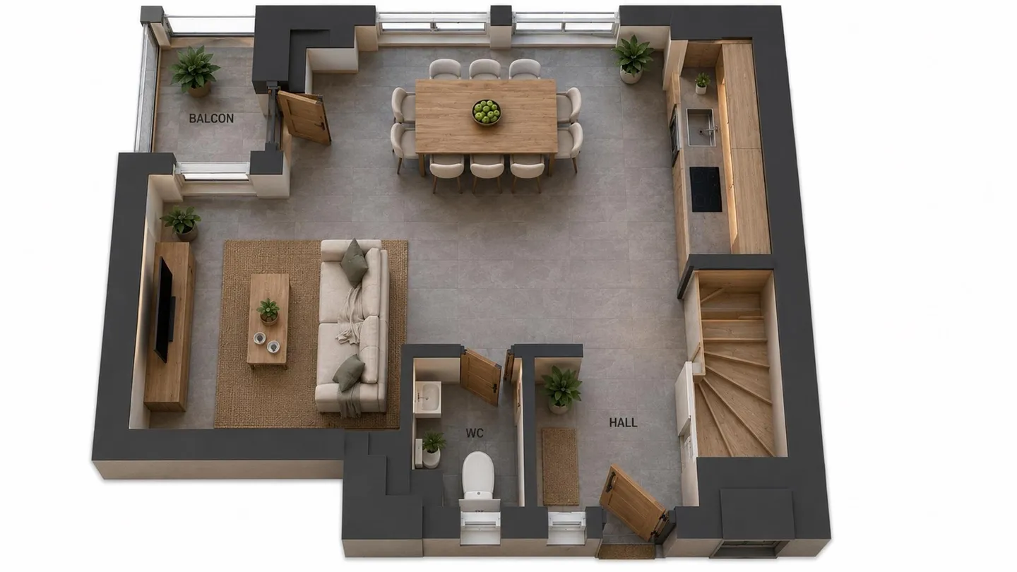 Splendido duplex in vendita a Chalais - Foto 2 di 13