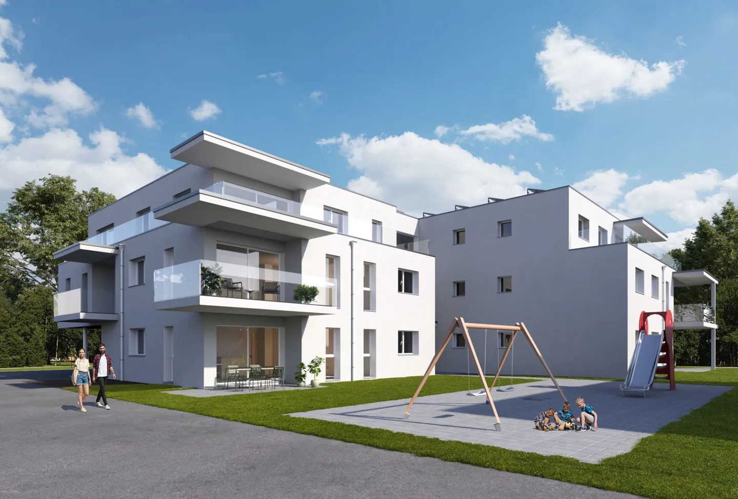 Appartamento su piano 3.5 stanze a St Léonard - Foto 4 di 5