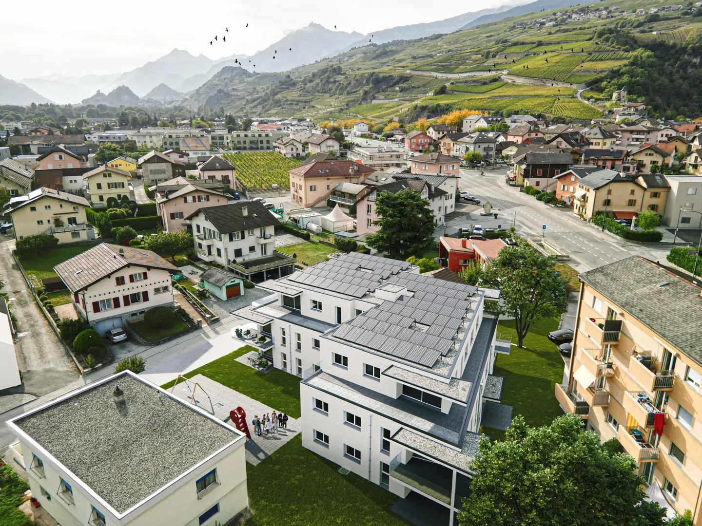 Appartamento su piano 3.5 stanze a St Léonard - Foto 3 di 5