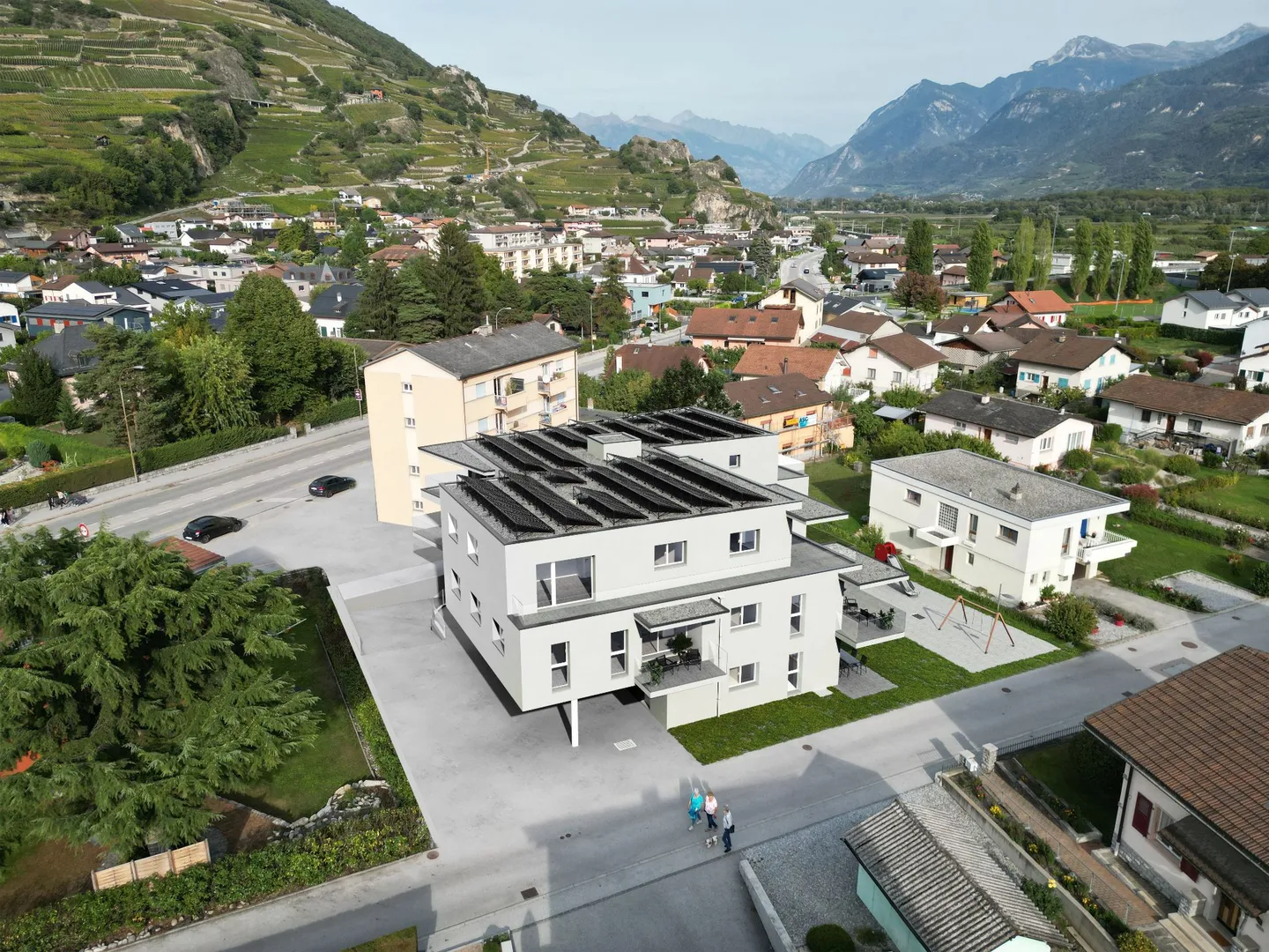 Appartamento su piano 3.5 stanze a St Léonard - Foto 5 di 5