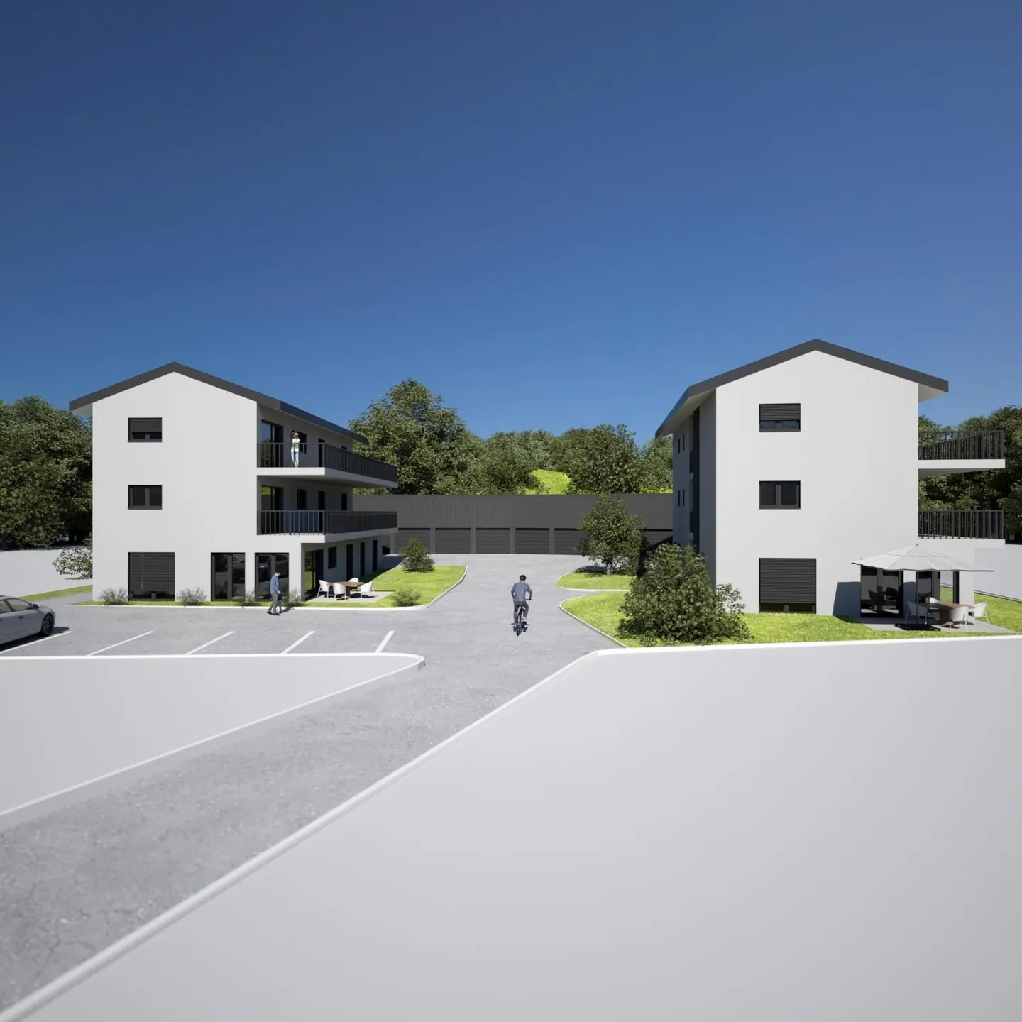 Exceptional 4.5-room penthouse with a 30 m² terrace in Turtmann - Photo 5 of 6
