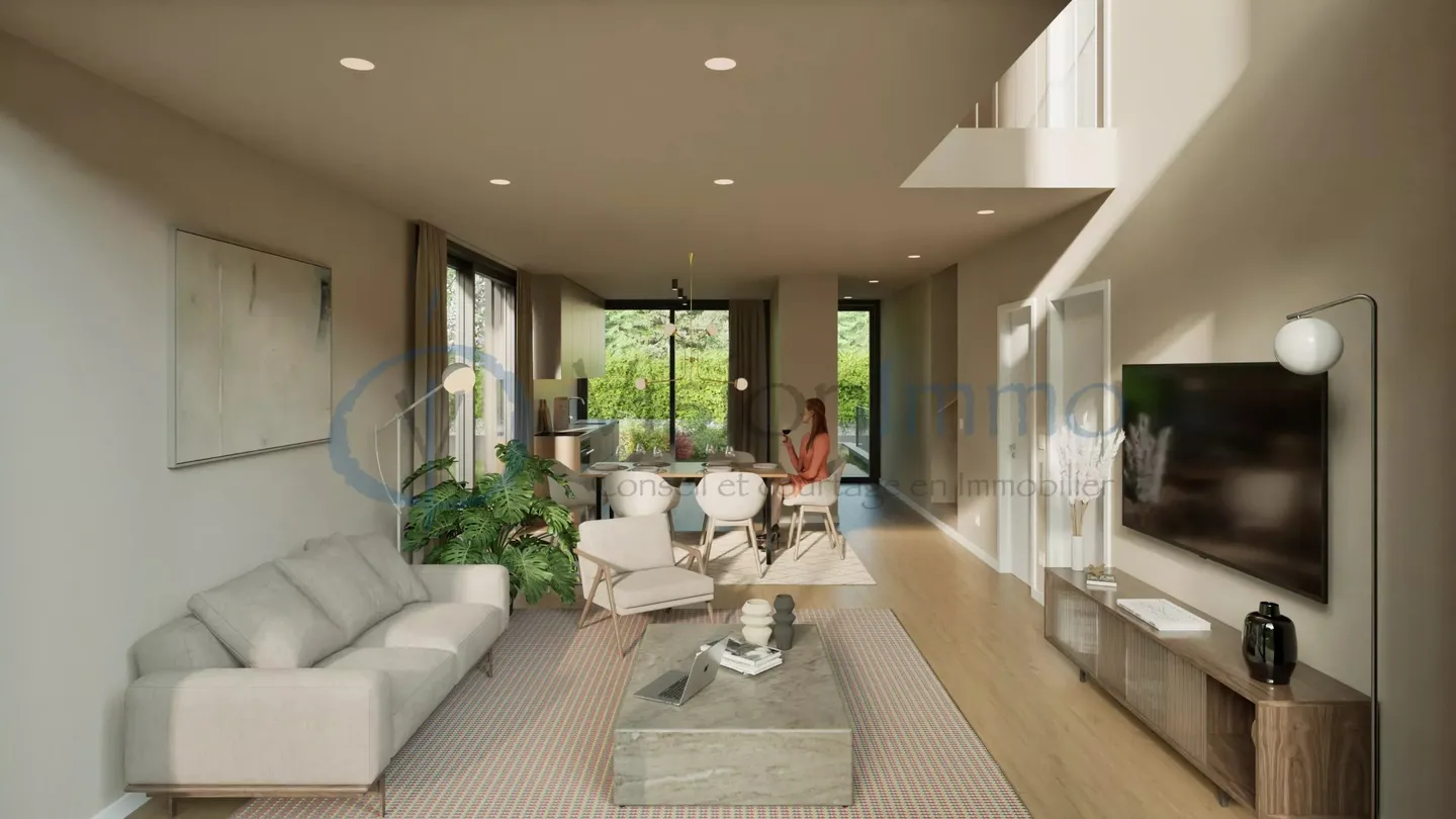 Vessy - Townhouse contemporaine avec jardin et Rooftop - Foto 6 von 9