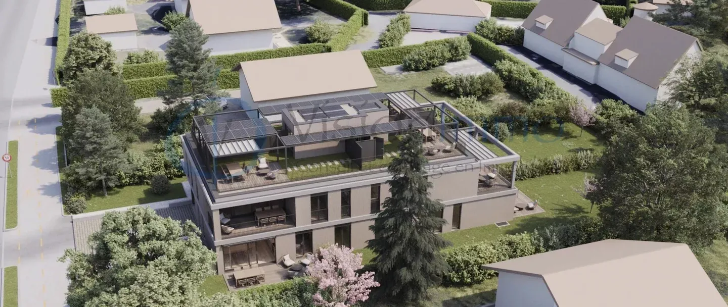 New apartment in Vessy with garden and rooftop (THPE) - Photo 1 of 6