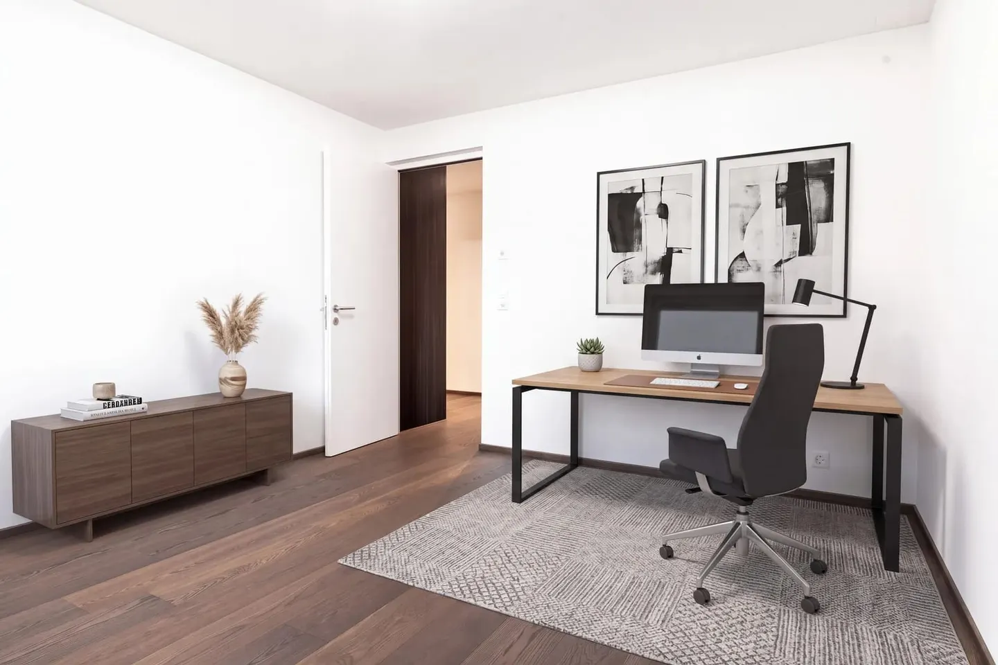 Stilvolle Wohnung mit gehobenem Ausbaustandard an ruhiger Lage - Foto 8 von 11
